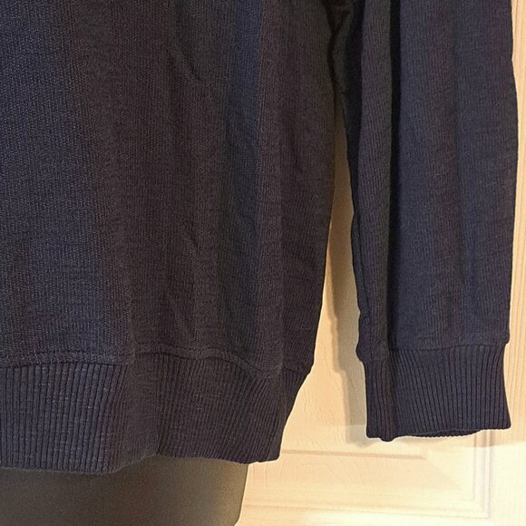 Time and Tru Dark Blue Pullover Sweater - Picture 5 of 8